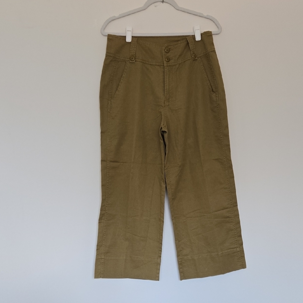 Sundance Khaki Floral Lined Pants